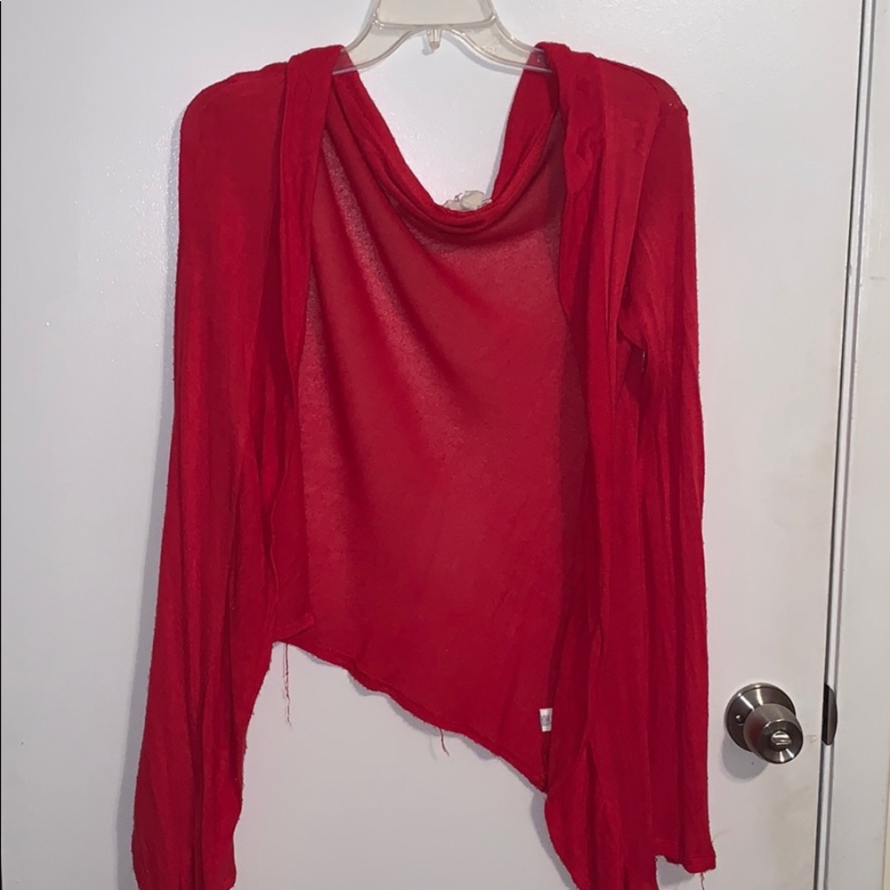 Red Cardigan - Picture 3 of 5